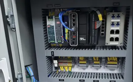 Interior of Carter-built building automation controls