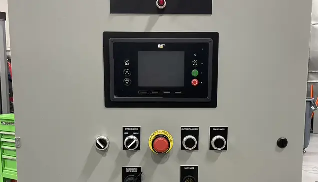 Carter-built marine propulsion engine controls