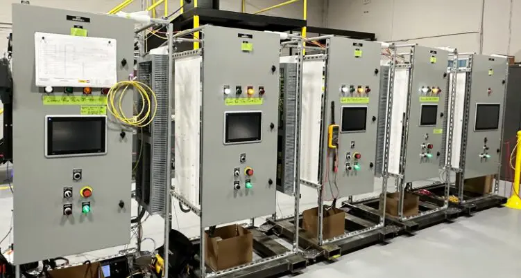 Switchgear custom built by Carter Engineering Services