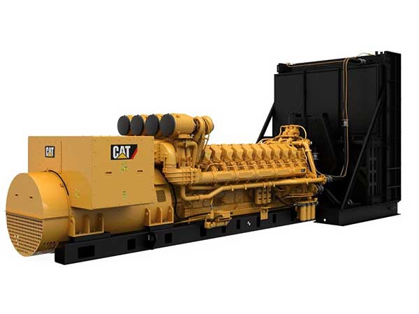 Cat large genset